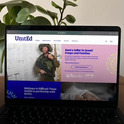 united Landing page cover